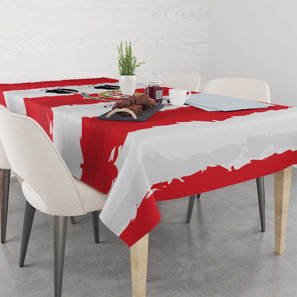 Italy Sardinia Tablecloth Moor's Head With Coat Of Arms - Wonder Print Shop