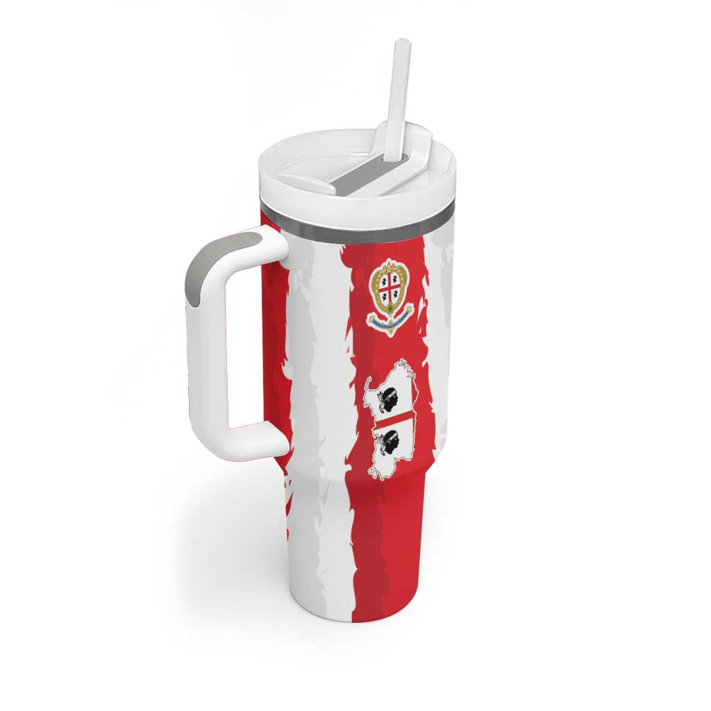 Italy Sardinia Tumbler With Handle Moor's Head With Coat Of Arms - Wonder Print Shop