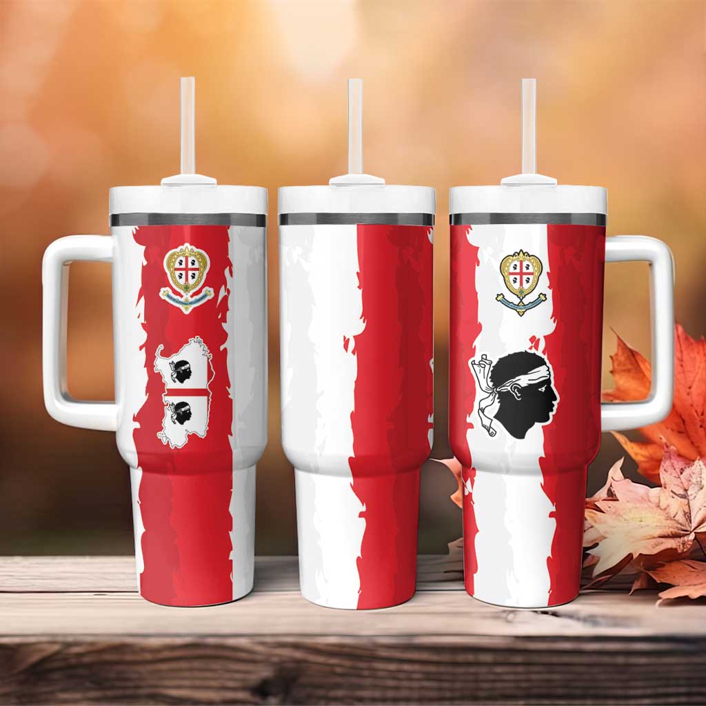 Italy Sardinia Tumbler With Handle Moor's Head With Coat Of Arms - Wonder Print Shop