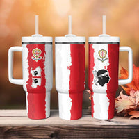 Italy Sardinia Tumbler With Handle Moor's Head With Coat Of Arms - Wonder Print Shop