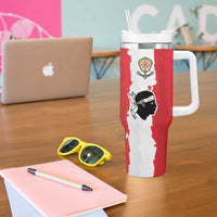 Italy Sardinia Tumbler With Handle Moor's Head With Coat Of Arms - Wonder Print Shop