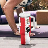 Italy Sardinia Tumbler With Handle Moor's Head With Coat Of Arms - Wonder Print Shop