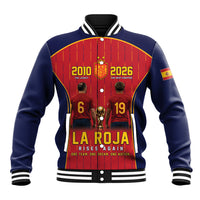 Custom Spain La Roja Football Baseball Jacket 2010 Legacy 2026 Next Chapter