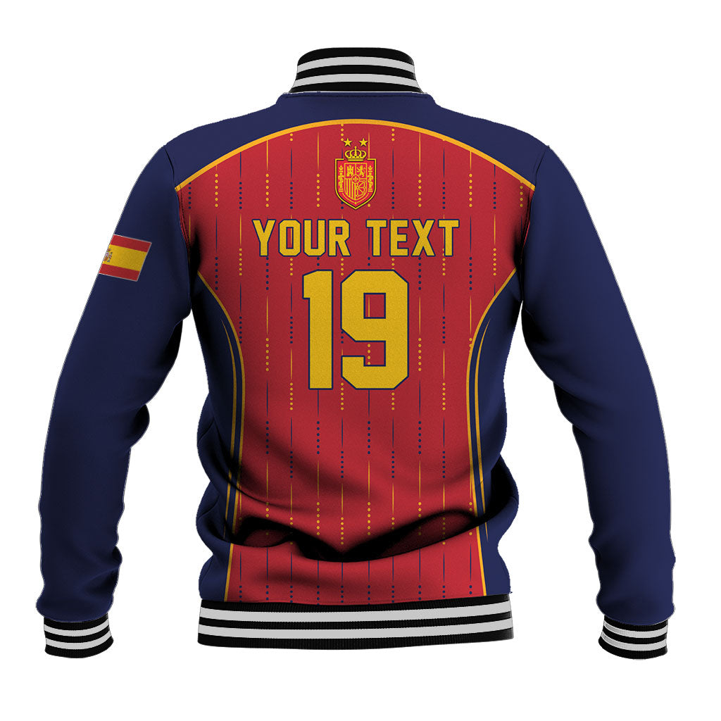 Custom Spain La Roja Football Baseball Jacket 2010 Legacy 2026 Next Chapter