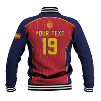 Custom Spain La Roja Football Baseball Jacket 2010 Legacy 2026 Next Chapter