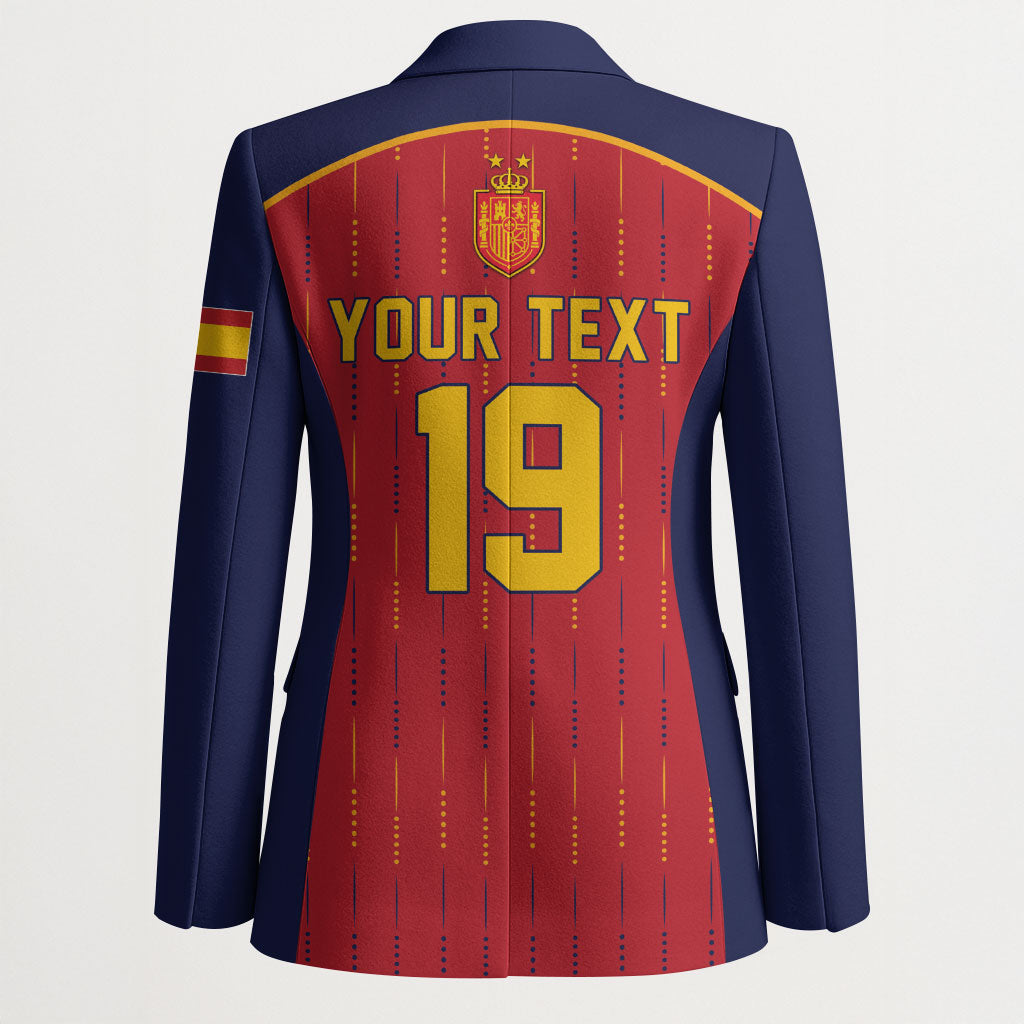 Custom Spain La Roja Football Blazer 2010 Legacy 2026 Next Chapter