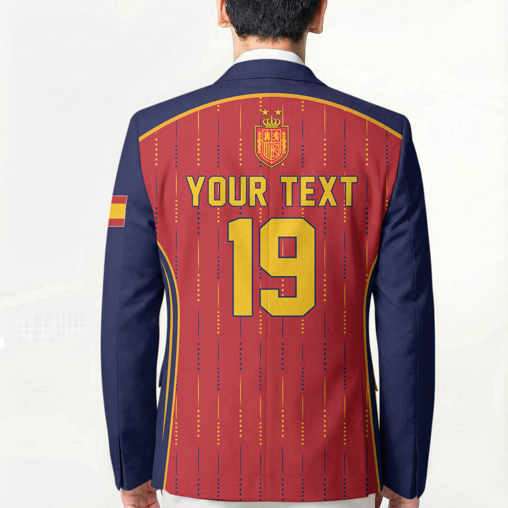 Custom Spain La Roja Football Blazer 2010 Legacy 2026 Next Chapter