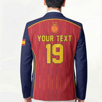 Custom Spain La Roja Football Blazer 2010 Legacy 2026 Next Chapter