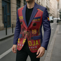 Custom Spain La Roja Football Blazer 2010 Legacy 2026 Next Chapter