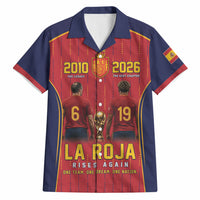 Custom Spain La Roja Football Hawaiian Shirt 2010 Legacy 2026 Next Chapter
