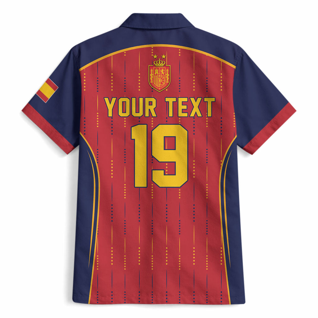 Custom Spain La Roja Football Hawaiian Shirt 2010 Legacy 2026 Next Chapter