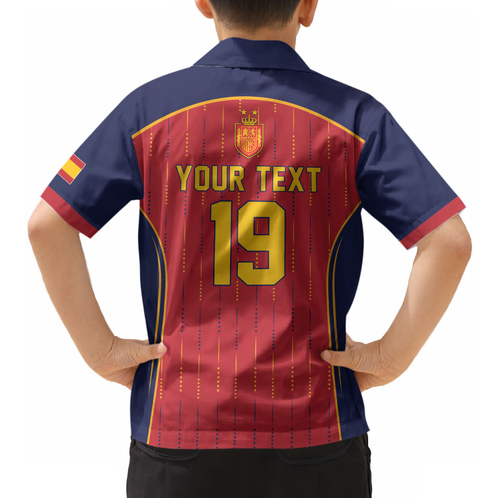 Custom Spain La Roja Football Hawaiian Shirt 2010 Legacy 2026 Next Chapter