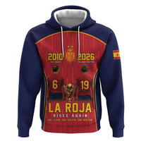 Custom Spain La Roja Football Hoodie 2010 Legacy 2026 Next Chapter