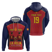 Custom Spain La Roja Football Hoodie 2010 Legacy 2026 Next Chapter