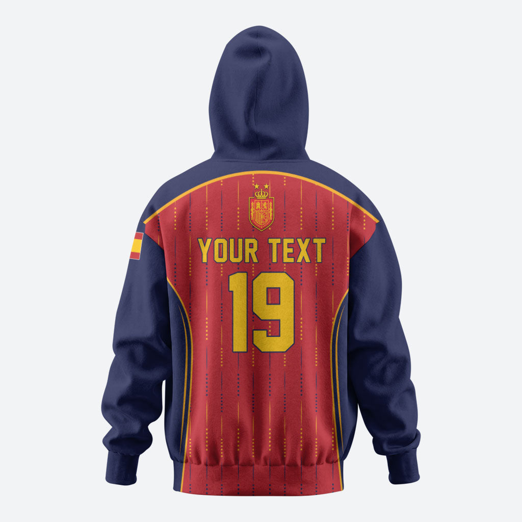 Custom Spain La Roja Football Hoodie 2010 Legacy 2026 Next Chapter