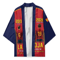 Custom Spain La Roja Football Kimono 2010 Legacy 2026 Next Chapter