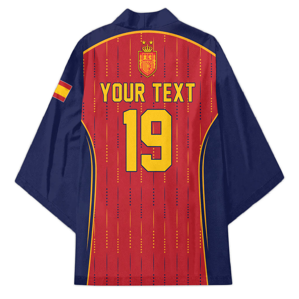Custom Spain La Roja Football Kimono 2010 Legacy 2026 Next Chapter