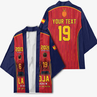 Custom Spain La Roja Football Kimono 2010 Legacy 2026 Next Chapter