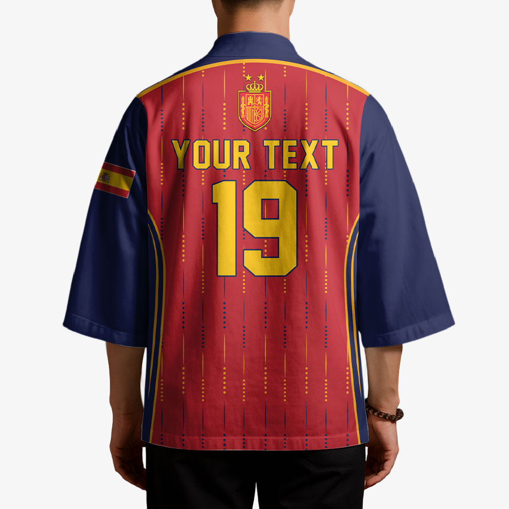 Custom Spain La Roja Football Kimono 2010 Legacy 2026 Next Chapter