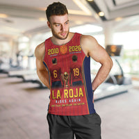 Custom Spain La Roja Football Men Tank Top 2010 Legacy 2026 Next Chapter