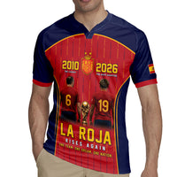 Custom Spain La Roja Football Rugby Jersey 2010 Legacy 2026 Next Chapter