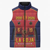 Custom Spain La Roja Football Sleeveless Puffer Jacket 2010 Legacy 2026 Next Chapter