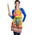 Personalized Lithuania Christmas Apron Skeleton Cross Tie-Dye Vintage - Wonder Print Shop