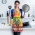 Personalized Lithuania Christmas Apron Skeleton Cross Tie-Dye Vintage - Wonder Print Shop