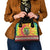 Personalized Lithuania Christmas Shoulder Handbag Skeleton Cross Tie-Dye Vintage - Wonder Print Shop