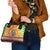 Personalized Lithuania Christmas Shoulder Handbag Skeleton Cross Tie-Dye Vintage - Wonder Print Shop