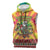 Personalized Lithuania Christmas Sleeveless Hoodie Skeleton Cross Tie-Dye Vintage - Wonder Print Shop