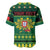 Personalized Portugal Christmas Baseball Jersey Emblem With Flag Style - Wonder Print Shop
