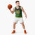 Personalized Portugal Christmas Basketball Jersey Emblem With Flag Style - Wonder Print Shop