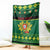 Personalized Portugal Christmas Blanket Emblem With Flag Style - Wonder Print Shop