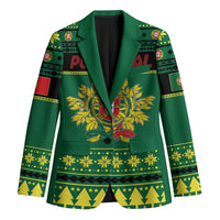 Personalized Portugal Christmas Blazer Emblem With Flag Style - Wonder Print Shop