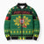 Personalized Portugal Christmas Bomber Puffer Jacket Emblem With Flag Style - Wonder Print Shop