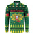 Personalized Portugal Christmas Button Sweatshirt Emblem With Flag Style - Wonder Print Shop