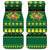 Personalized Portugal Christmas Car Mats Emblem With Flag Style - Wonder Print Shop