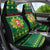 Personalized Portugal Christmas Car Seat Cover Emblem With Flag Style - Wonder Print Shop