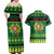 Personalized Portugal Christmas Couples Matching Off Shoulder Maxi Dress and Hawaiian Shirt Emblem With Flag Style - Wonder Print Shop