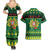 Personalized Portugal Christmas Couples Matching Summer Maxi Dress and Hawaiian Shirt Emblem With Flag Style - Wonder Print Shop