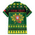 Personalized Portugal Christmas Family Matching Mermaid Dress and Hawaiian Shirt Emblem With Flag Style - Wonder Print Shop