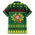 Personalized Portugal Christmas Family Matching Summer Maxi Dress and Hawaiian Shirt Emblem With Flag Style - Wonder Print Shop