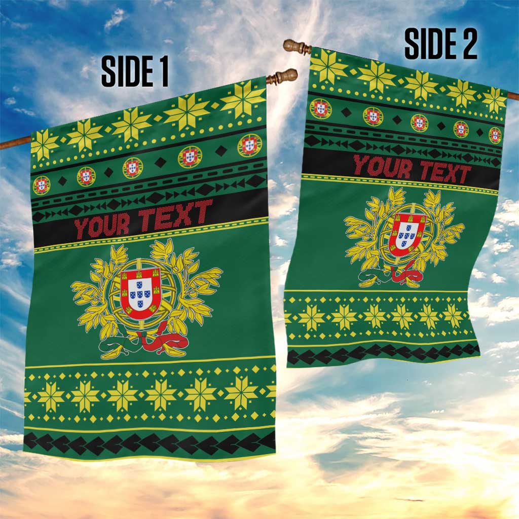 Personalized Portugal Christmas Garden Flag Emblem With Flag Style - Wonder Print Shop