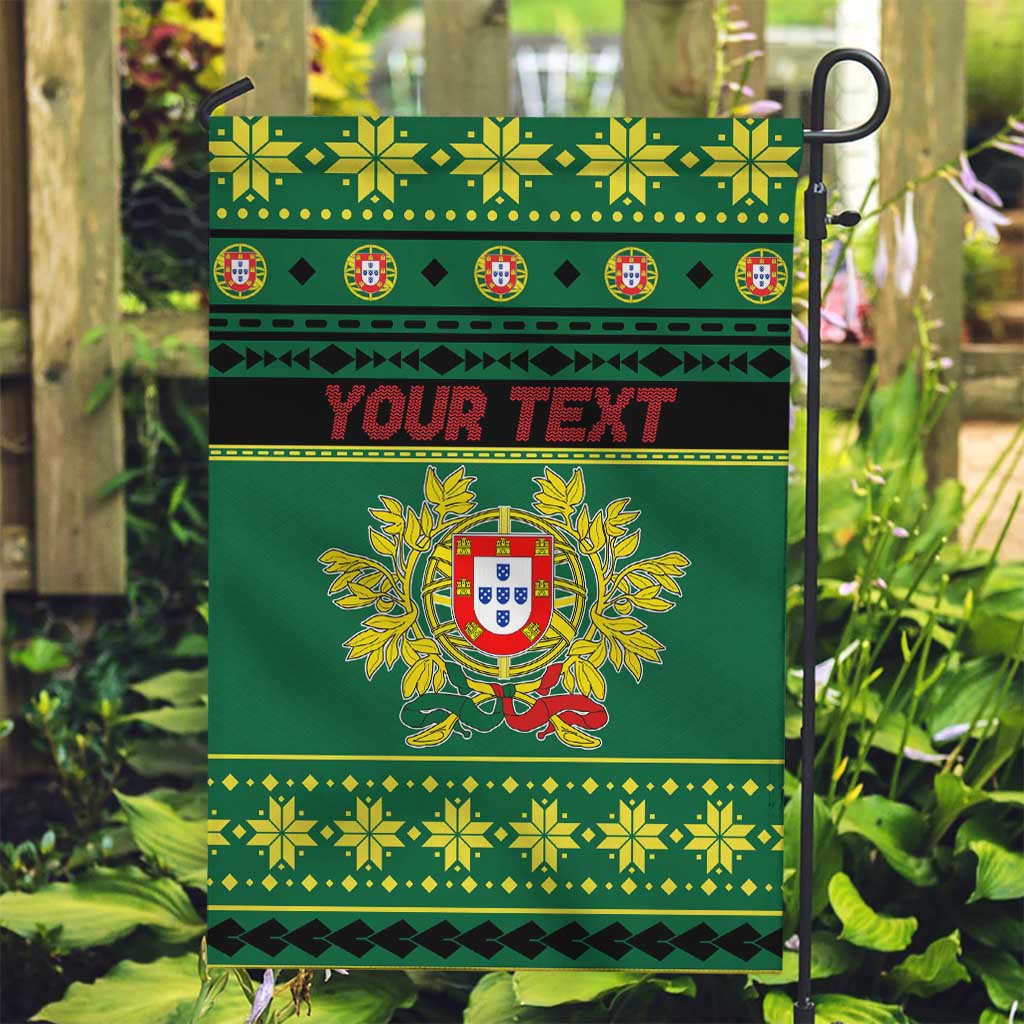 Personalized Portugal Christmas Garden Flag Emblem With Flag Style - Wonder Print Shop