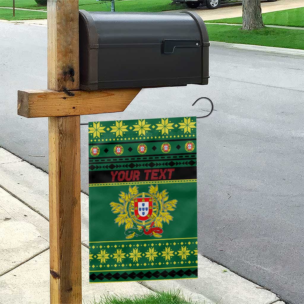 Personalized Portugal Christmas Garden Flag Emblem With Flag Style - Wonder Print Shop