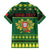 Personalized Portugal Christmas Hawaiian Shirt Emblem With Flag Style - Wonder Print Shop