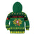 Personalized Portugal Christmas Kid Hoodie Emblem With Flag Style - Wonder Print Shop