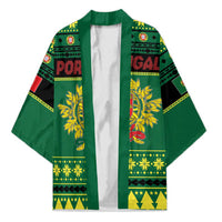 Personalized Portugal Christmas Kimono Emblem With Flag Style - Wonder Print Shop