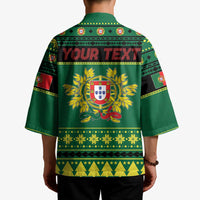 Personalized Portugal Christmas Kimono Emblem With Flag Style - Wonder Print Shop